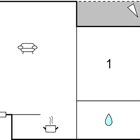 1 Bedroom In *